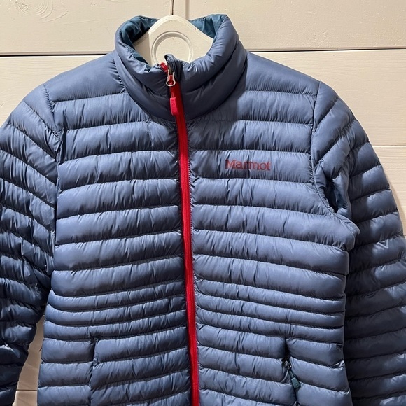 MARMOT blue puffer size  S - Picture 5 of 11